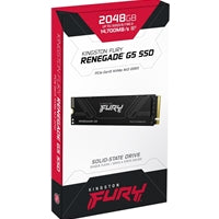 Kingston FURY Renegade 2TB PCIe 5.0 NVMe M.2 SSD 14,700MB/s Kingston FURY Renegade 2TB PCIe 5.0 NVMe M.2 SSD 14,700MB/s